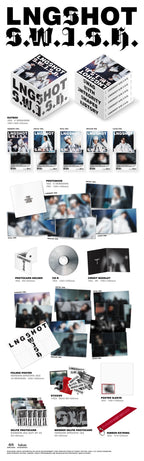 [PRE-ORDER] LNGSHOT - S.W.I.S.H. [Standard Ver.] Apple Music POB