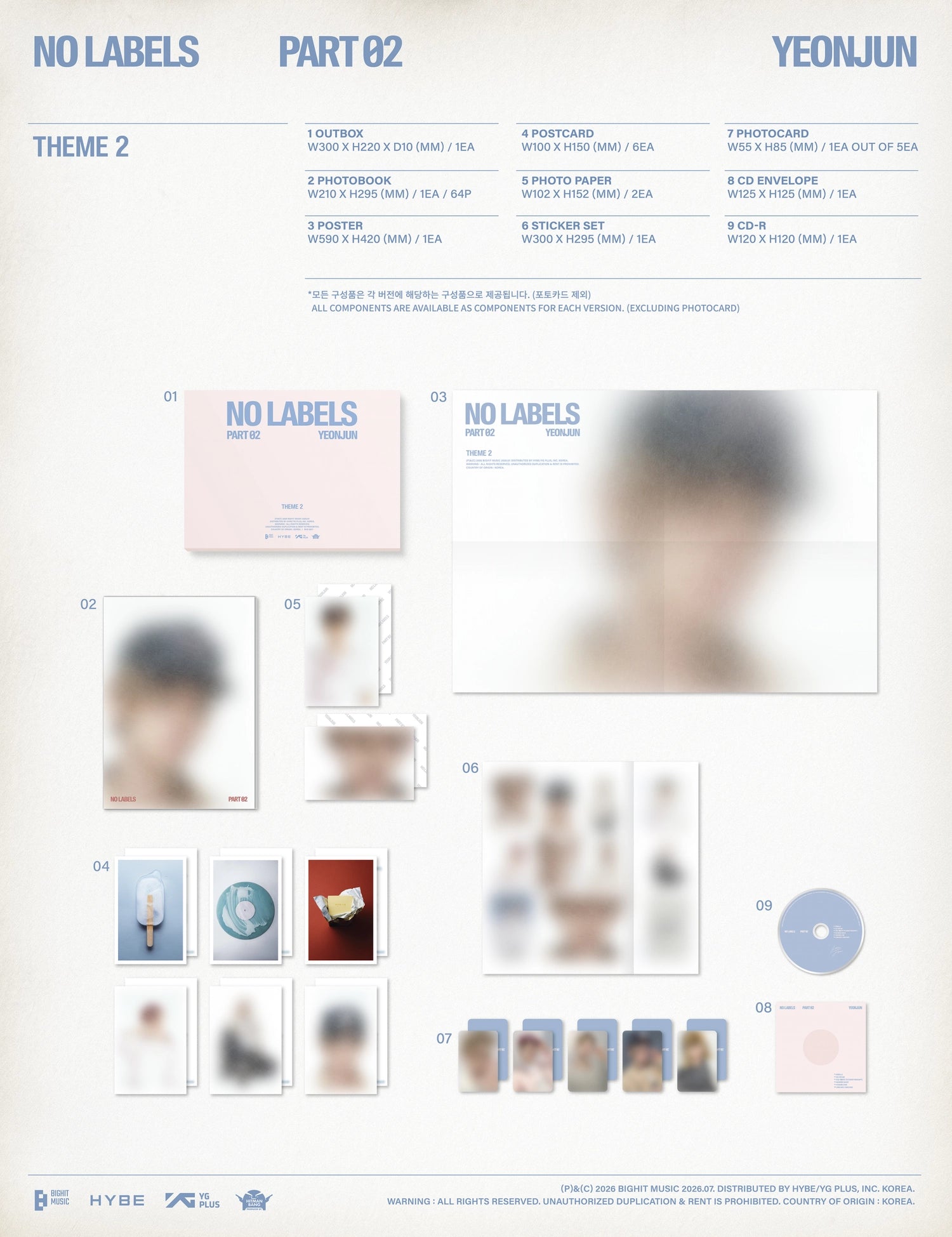 [PRE-ORDER] YEONJUN - NO LABELS: PART 02