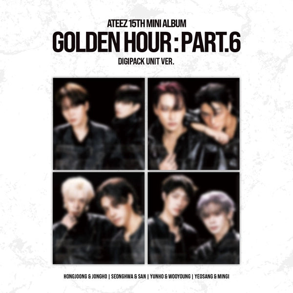 [PRE-ORDER] ATEEZ - GODLEN HOUR : Part.6 [Unit Digipack] + Soundwave POB