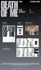 [PRE-ORDER] EVAN - DEATH OF ME [Weverse Albums Ver.]